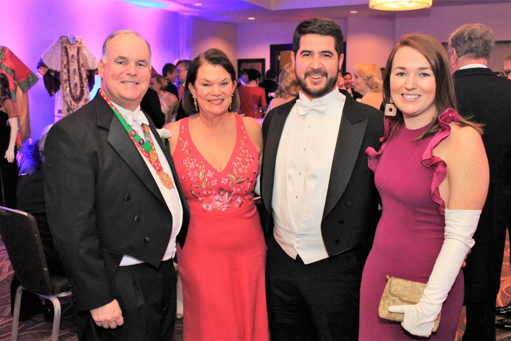 Ken and Tory Mallin, Chip Niemann, Courtney Mallin